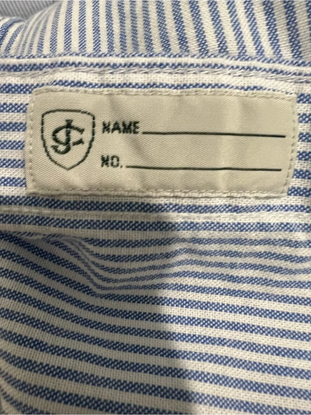 J. Crew light blue